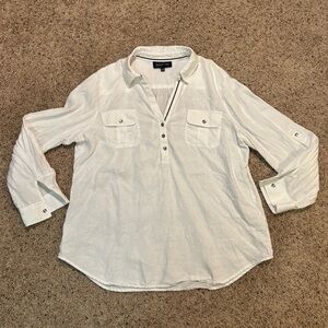 🎀 2 for $20sale 🎀 Jones New York linen tunic